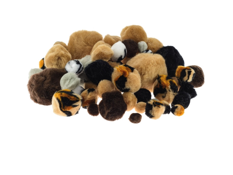 Pompony zwierzęta Brewis